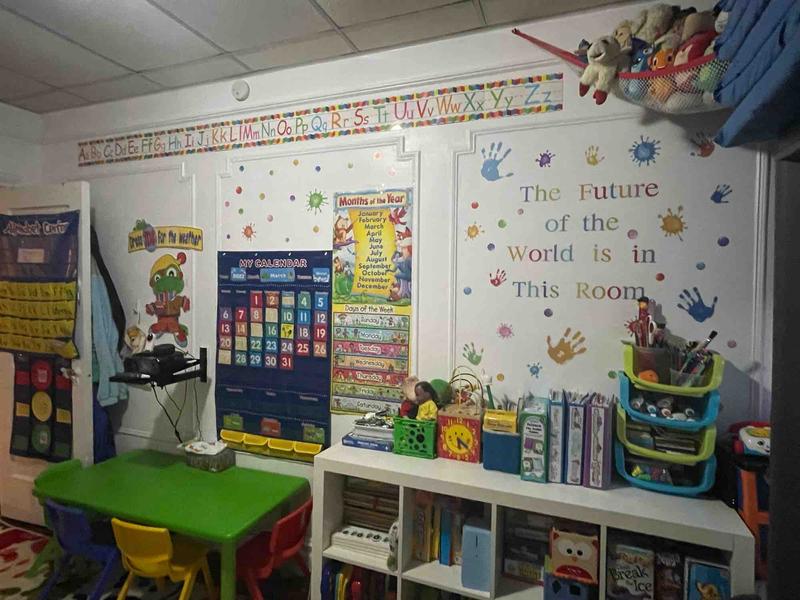 visual clutter daycare classroom